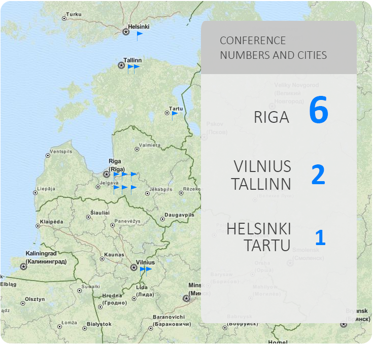 Conference map